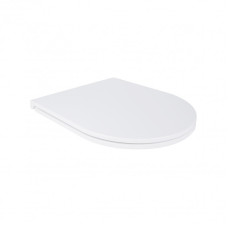 Сидіння для унітазу з мікроліфтом біле Slim Qtap Robin, Aries QT99HXU13W