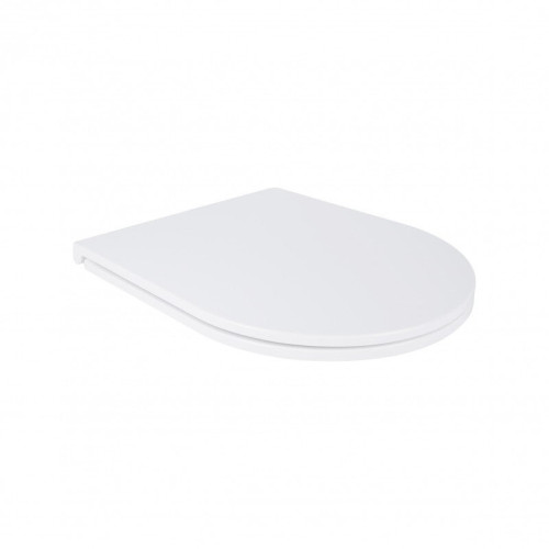 Сидіння для унітазу з мікроліфтом біле Slim Qtap Robin, Aries QT99HXU13W