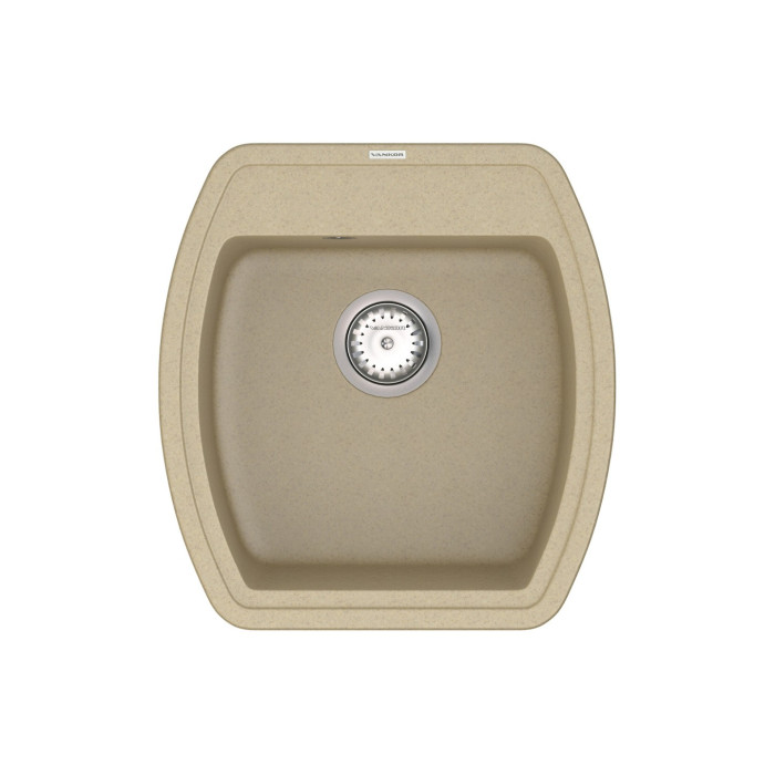 Мойка Vankor Norton  480х510х200 квадр.  Sahara + сифон