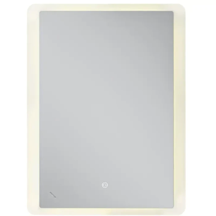 Зеркало прямоугольное LED 80х60 MIXXUS Premium Olivary Reverse контур, с антизапотев., димер
