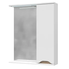 Дзеркало-шафа 70x75х15 АМЕЛИЯ Mirater, LED дуб сонома (P)