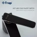Змішувач для умивальника Frap F1057, чорний/хром