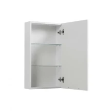 Зеркальный шкаф 40x74х16,6 ГРАЦИЯ белый (R)