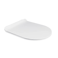 Сидіння для унітазу з мікроліфтом Slim біле Qtap Presto QT26991217AW
