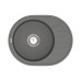 Мойка для кухни из исскуственого камня Vankor Lira LMO 02.57 Gray круглая