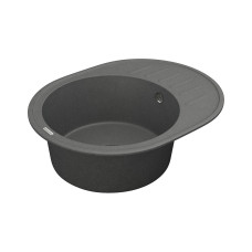 Мойка для кухни из исскуственого камня Vankor Lira LMO 02.57 Gray круглая 