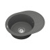 Мойка для кухни из исскуственого камня Vankor Lira LMO 02.57 Gray круглая