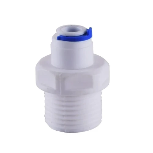 Фитинг прямой для осмоса Globus Lux 1/2*нарх 1/4″
