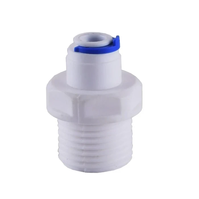 Фитинг прямой для осмоса Globus Lux 1/2*нарх 1/4″