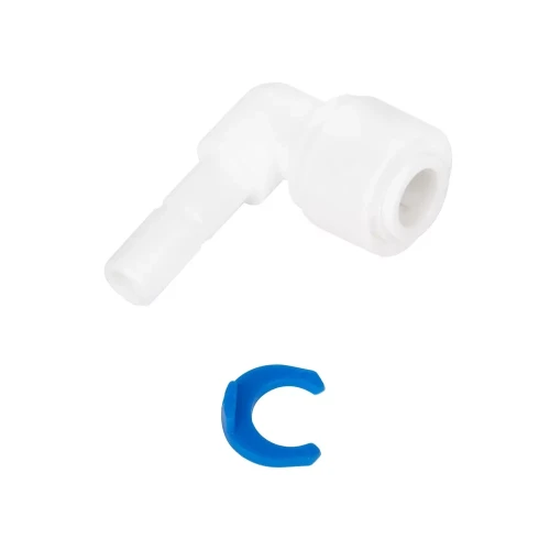 Кутовий фітинг ITAL 1/4"Q x 1/4" N (кратно 10 шт) (ST013A)