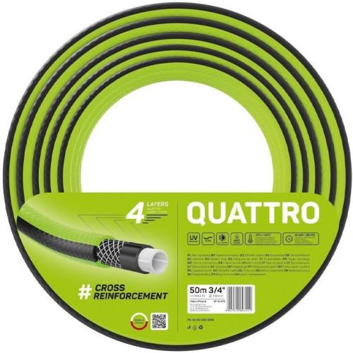 Шланг поливальний CELLFAST QUATTRO 3/4" 50 м