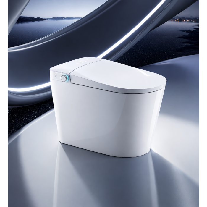 Унітаз-біде повний INSANA Exlero Smart електронне управління, сушка, регулювання температури, підігрів сидіння, підсвітка.