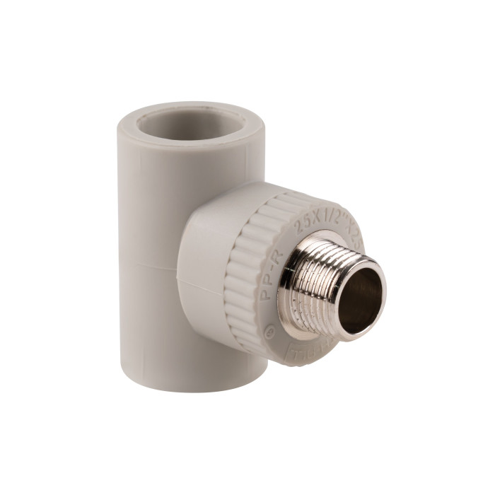 Тройник из полипропилена Thermo Alliance 25х1/2"х25 НР