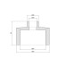 Муфта из полипропилена Thermo Alliance 63х20