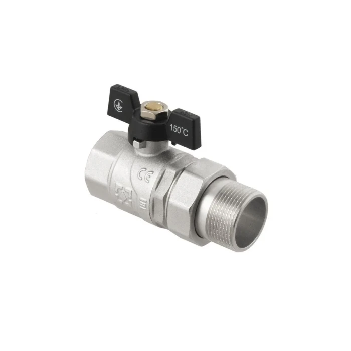 Кран с американкой  1 1/4  RAFTEC