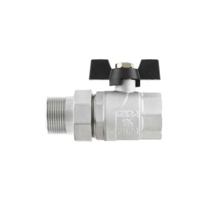 Кран с американкой  1 1/4  RAFTEC