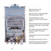 Колонка газова димохідна Thermo Alliance JSD20-10GD 10 л панель зі скла Black