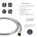 Шланг для ручного душа Qtap Hadice 1200 мм QTHADPVC120C Chrome