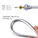 Шланг для ручного душа Qtap Hadice 1200 мм QTHADPVC120C Chrome