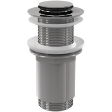 A394 донний клапан 1 1/4" без переливу Chrome Alca