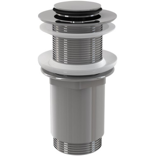 A394 донний клапан 1 1/4" без переливу Chrome Alca