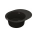 Мойка Vankor Sity  620х500х200 овал. Black + сифон