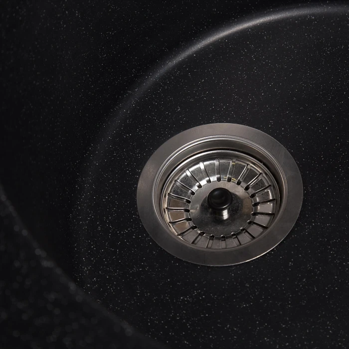 Мийка Solid Comfi 580х470х215 овал антрацит + сифон