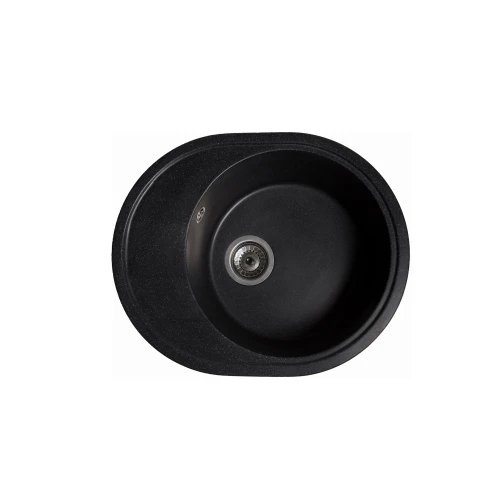Мийка Solid Comfi 580х470х215 овал антрацит + сифон
