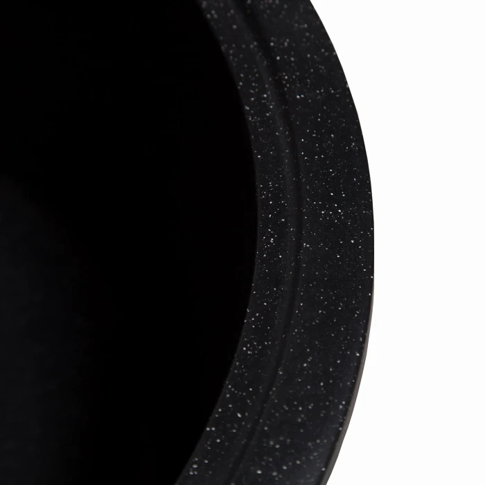 Мойка Solid Comfi 580х470х215 овал антрацит + сифон