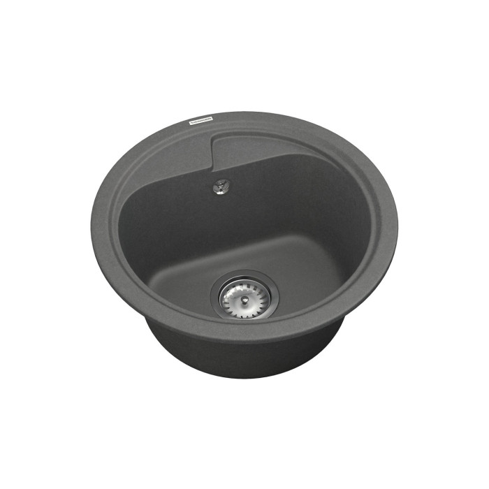 Мойка Vankor Polo 450х450х200 круг. Gray + сифон