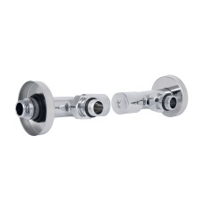 Комплект Кранів SD Forte 1/2" НР для сушарки рушників кутовий SF395W15