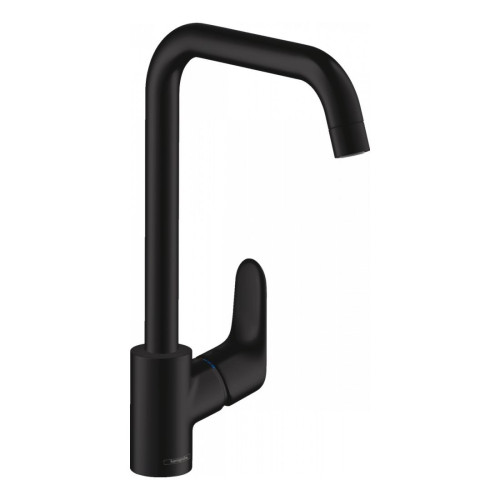 Смеситель для кухни HANSGROHE FOCUS M41 однорычажный, черный матовый