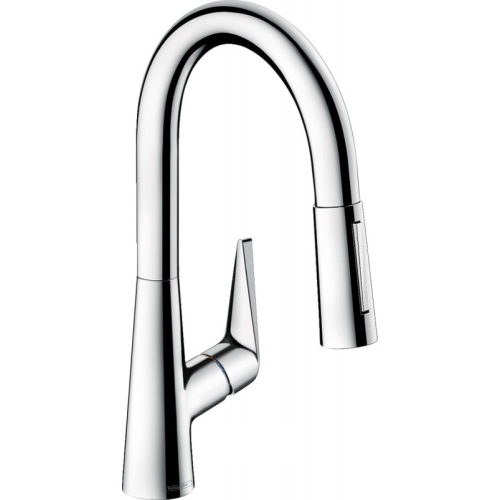 Змішувач для кухні HANSGROHE TALIS M51 73850000, одноважільний, з витяжним душем