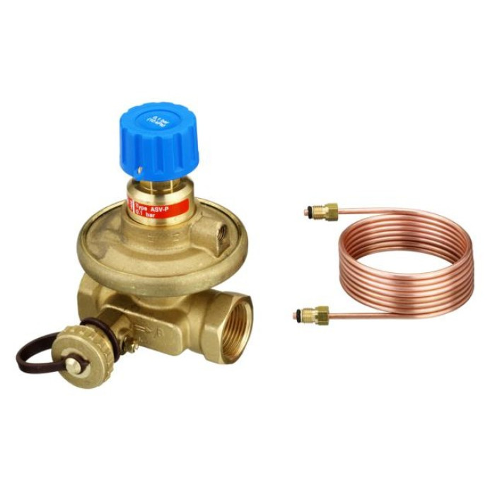 Клапан ручной запорный (с возм. подкл. измерителей) ASV-P 20 DANFOSS