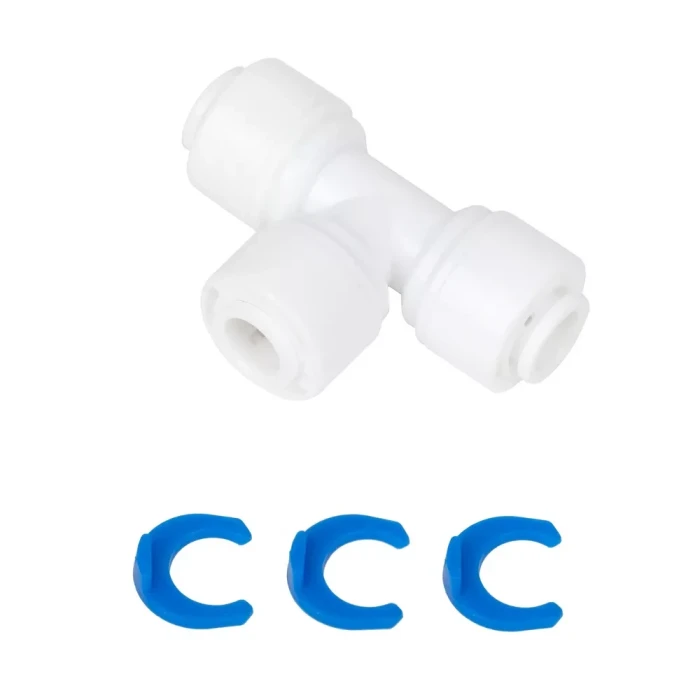 Фітинг трійник ITAL 1/4"Q x 1/4"Q x 1/4"Q (кратно 10 шт) (ST003A)