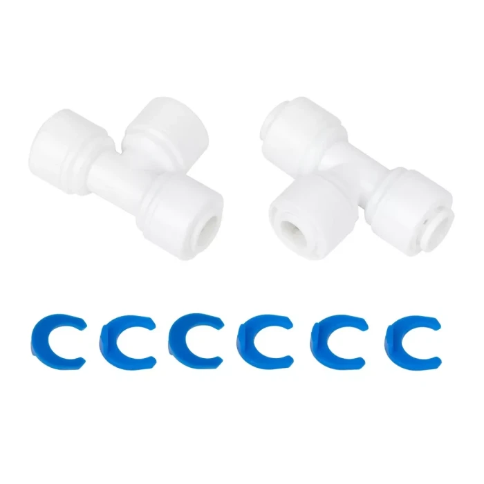 Фітинг трійник ITAL 1/4"Q x 1/4"Q x 1/4"Q (кратно 10 шт) (ST003A)