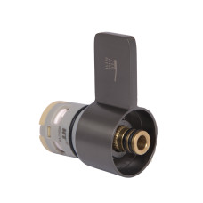 Ручка переключения режимов Qtap (70х23,7х35) для душевой системы Vlasta New Gunmetal Black PVD QTVLA7023735GMB49641