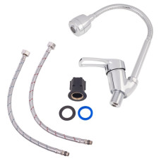 Змішувач для кухні Lidz (CRM) 44 80 008F-4 з рефлекторним виливом