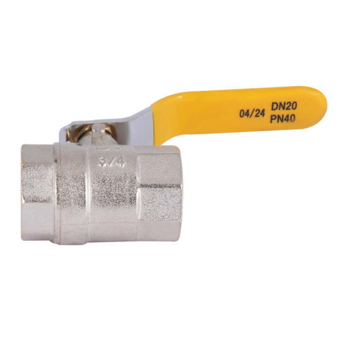 Кран шаровой SD Plus 3/4" ВР для газа (рычаг) SD600G20