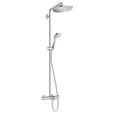 Душевая система с термостатом Croma Select 280 Air 1jet Showerpipe, хром