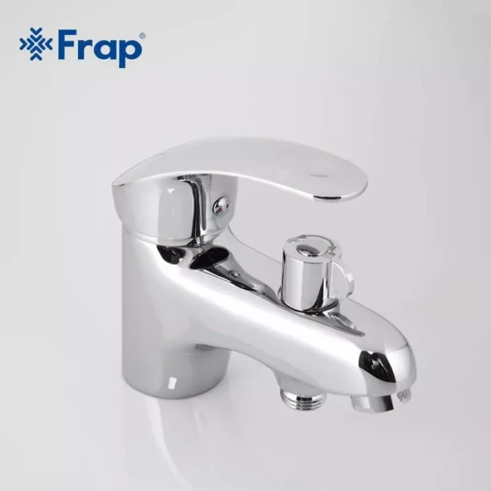 Змішувач для умивальника Frap F1221 з душовою лійкою, хром