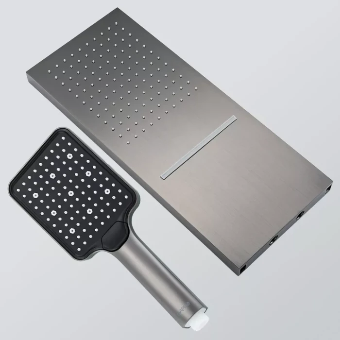 G7107-79 душ. система вбуд. 3х функц. одноваж. лат. Ø35 (Gungrey) {2/1}
