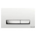 Клавиша смыва IMPRESE PAN Breclav White i8245W пластик, белый