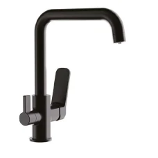 Змішувач для кухні Frap F4362 на дві води, чорний