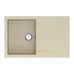 Мийка для кухні Vankor Orman OMP 02.78 Beige прямокутна з сифоном