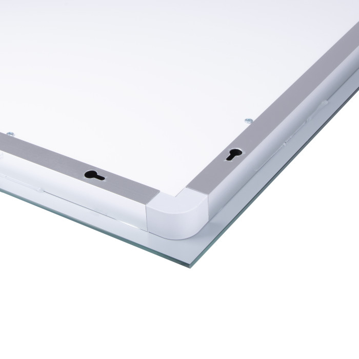 Зеркало Qtap Cardinal 1200х800 с LED-подсветкой Touch, с антизапотеванием, с диммером, регулятор температуры  цвета (3000-6500K) QT0478C12080
