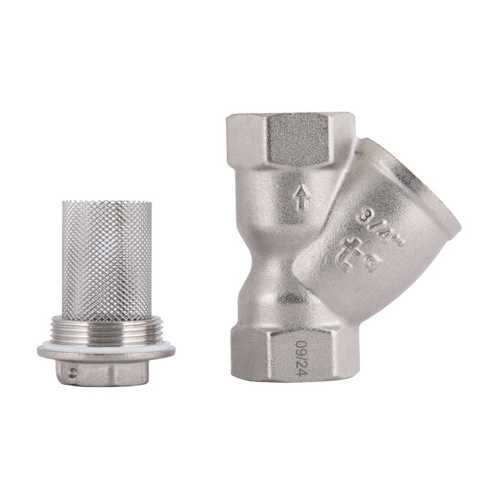 Фильтр грубой очистки Thermo Alliance Forte 3/4"ВВ никель для воды косой TAF124W20