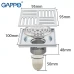 Вертикальний трап GAPPO G81051, латунь, 100х100 мм, хром