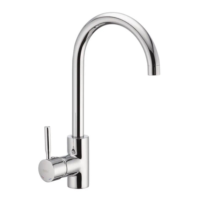 Змішувач для кухні одноважільний латунний HAIBA HANS chr-011(HB0168), хром Змішувач для кухні одноважільний латунний HAIBA HANS chr-011(HB0168), хром