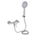 Смеситель для душа Lidz Aria 010 (с душевым гарнитуром) (k35) LDARI010NKS43361 Nickel